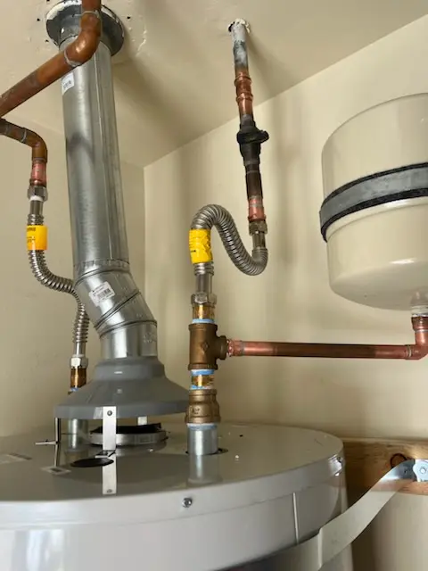 Water heater installation and plumbing repair in Boonville
